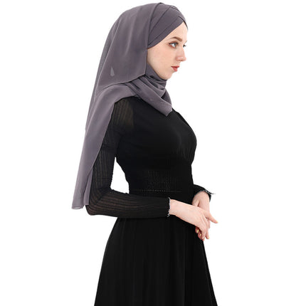 Zwillings-Chiffon-Hidschāb