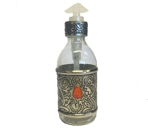 Traditional glass flacon