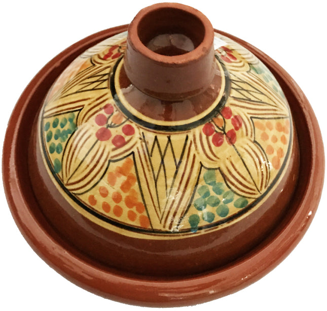 Aardewerk tajine 6/8 persoons Ø 33 cm