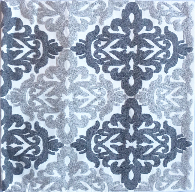Oriental decorative cushion embroidery
