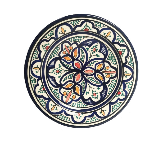 Assiette marocaine Ø 25 cm