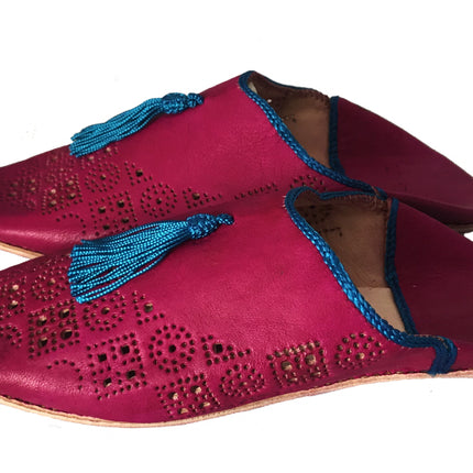 Babouche Mules Pompon