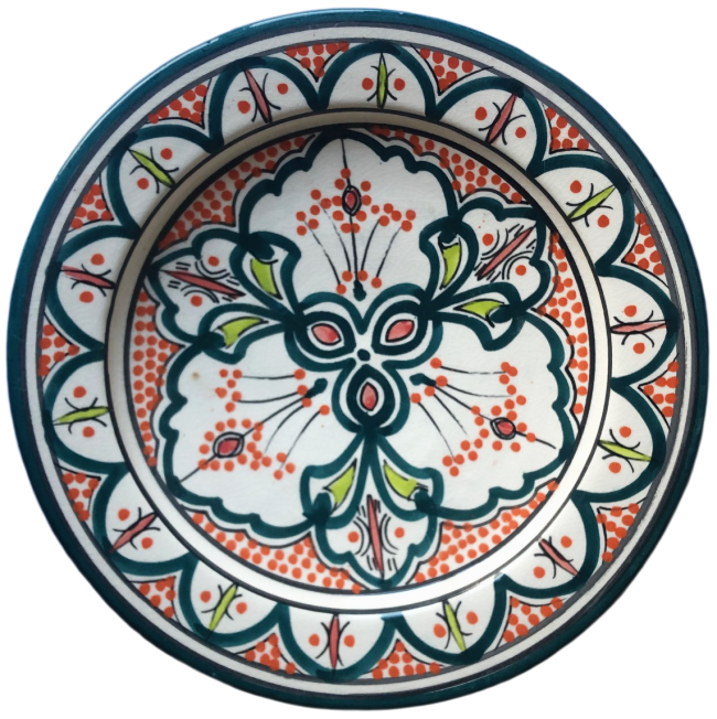 Handmade bowl Green Ø 26