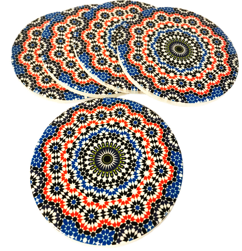 Mosaic coasters