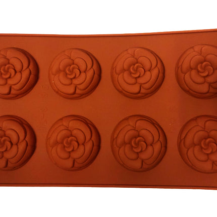 Silikonbackform Rose