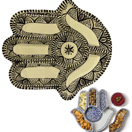 Khamsa Snackteller Servierset