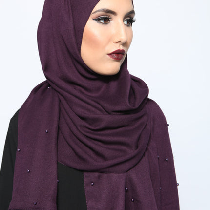 Pashmina pearl sjaal zonder sliertjes