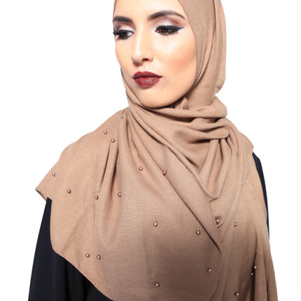 Pashmina pearl sjaal zonder sliertjes