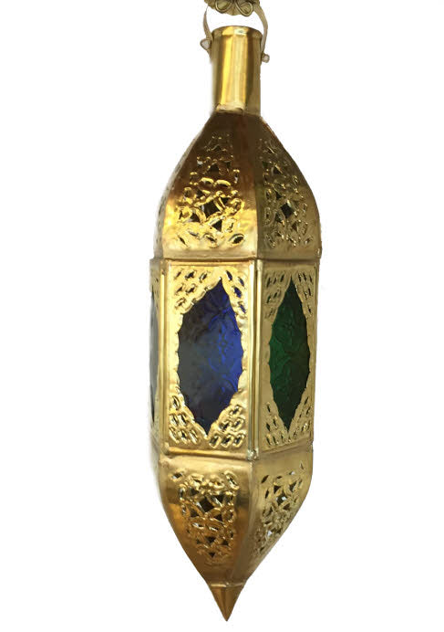 Lampe dorée Marrakech