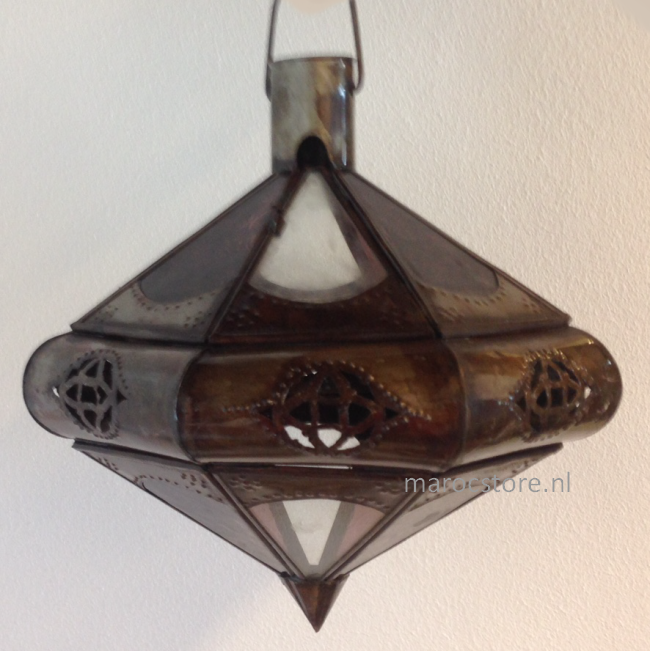Lampe marocaine en forme de toupie