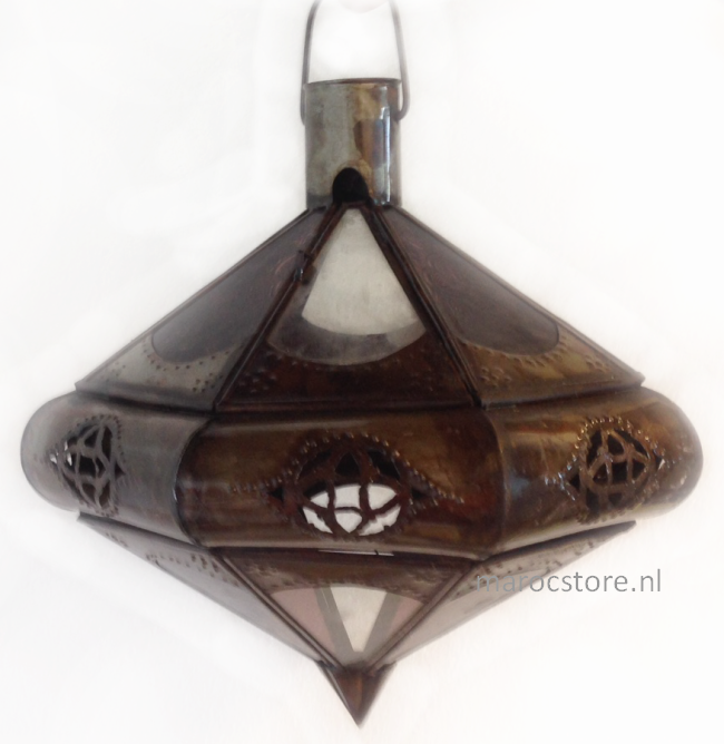 Lampe marocaine en forme de toupie