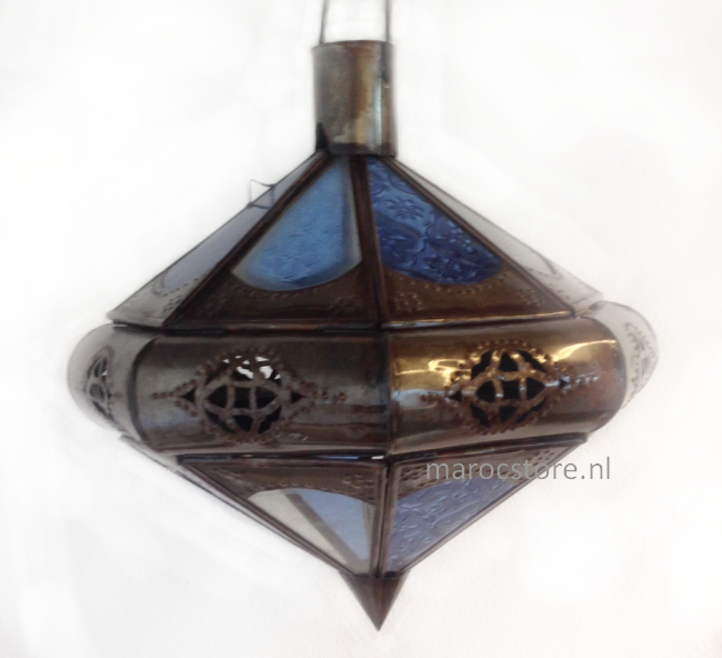 Lampe marocaine en forme de toupie