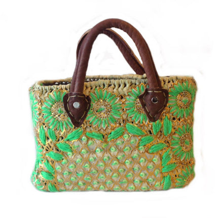 Handmandje groen