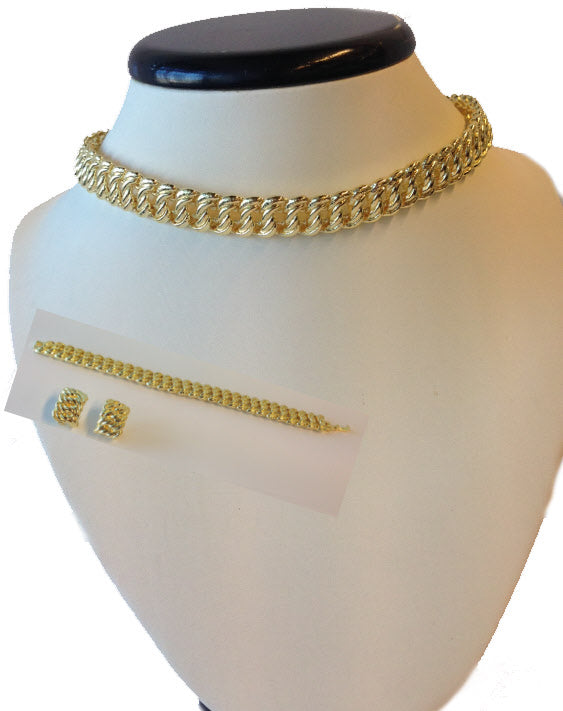 Ensemble de bijoux à maillons