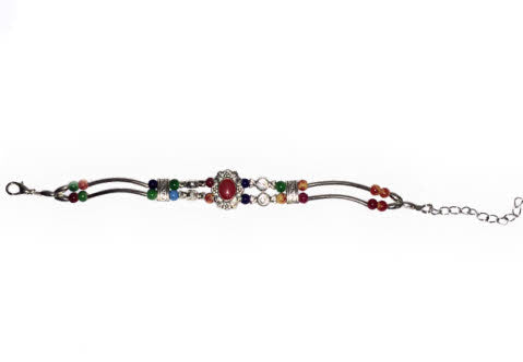 Marokkaanse armband Marrakech – 1,5 cm breed, 21 cm lang, verstelbaar