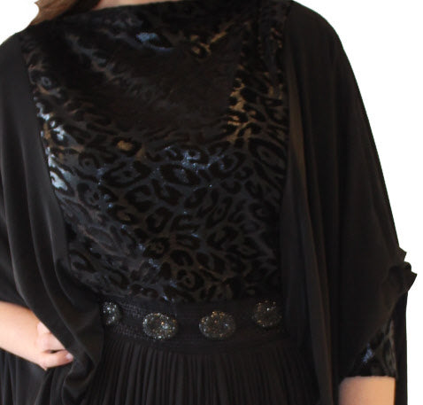 Abaya Émirats simple