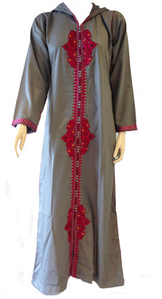 Djellaba Fes Grau
