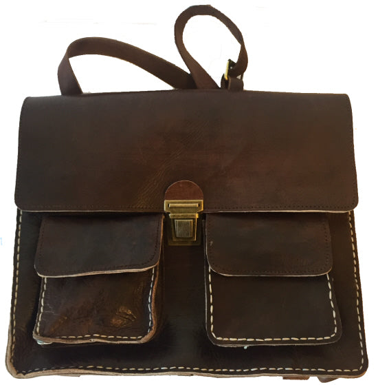 Sac à dos en cuir Zaman