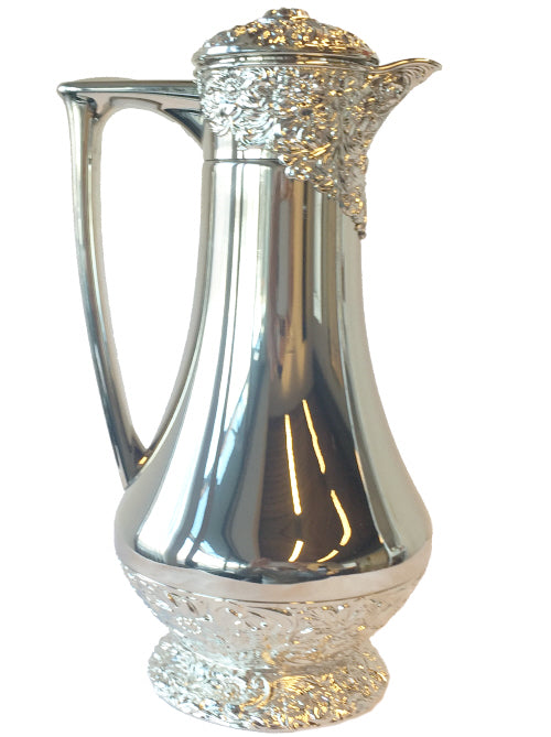 Thermos argenté oriental