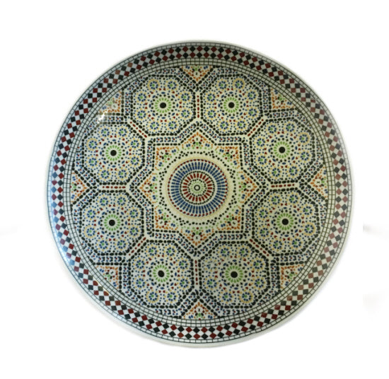 Mosaïque Plateau Ø 26 cm
