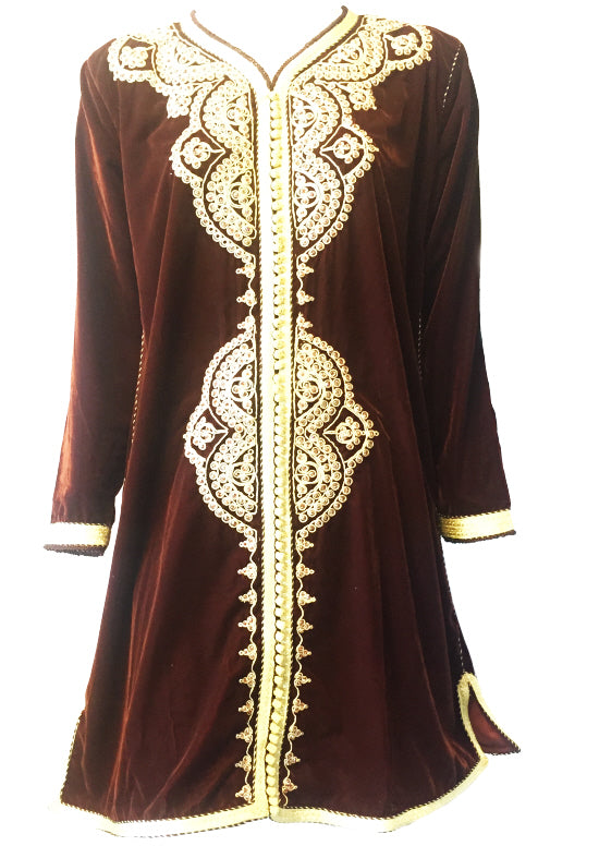 Tunique Katifa marron