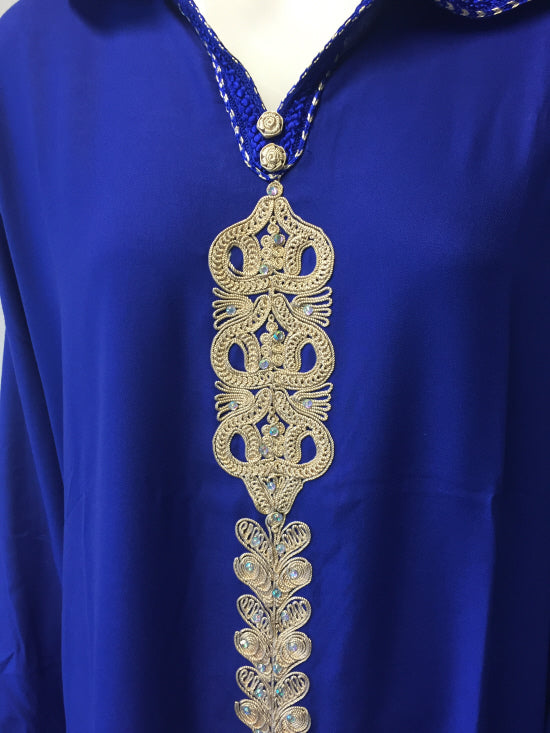 Blue djellaba