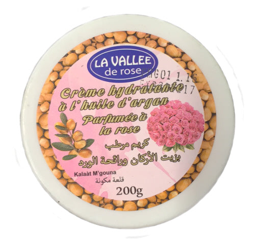 Hydrating Cream with argan and rose oil