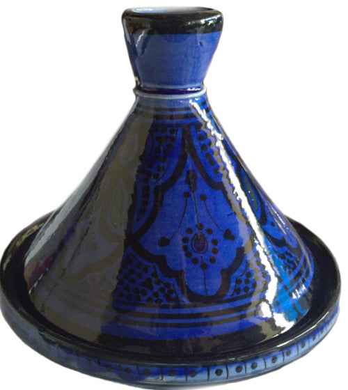 Tajine Kach Ø 25 cm bleu
