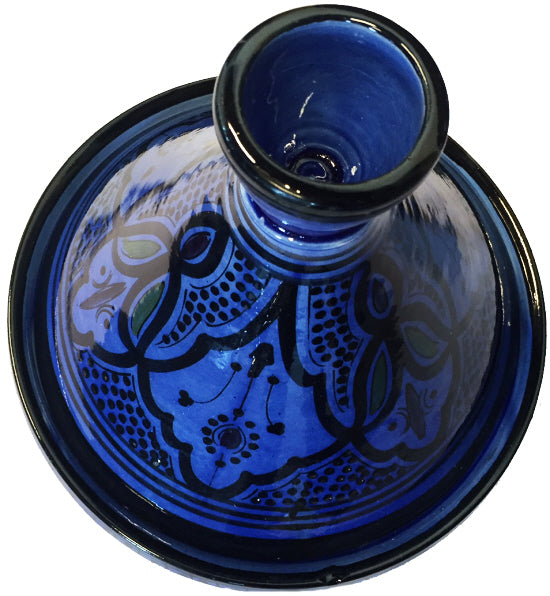 Tajine Kach Ø 25 cm bleu