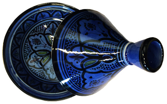 Tajine Kach Ø 25 cm bleu