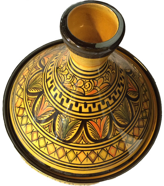 Plat à Tajine Ø 30 cm jaune