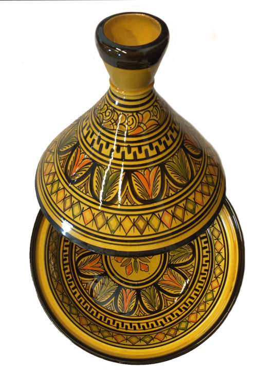 Plat à Tajine Ø 30 cm jaune