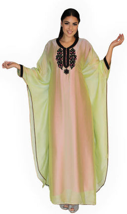 Abaya Faracha Pistazie