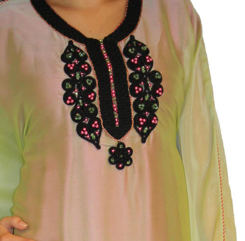Pistachio Faracha Abaya