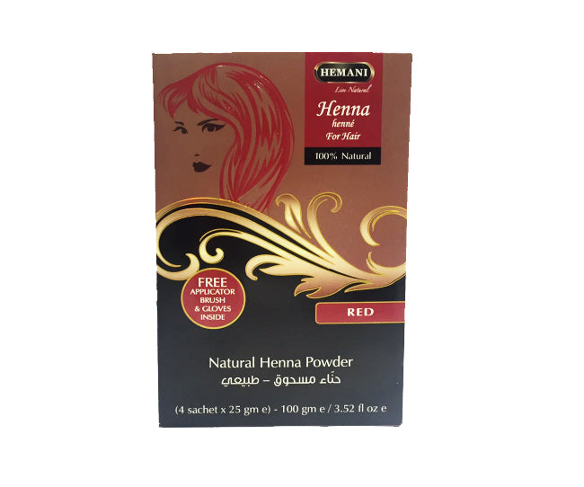 Natural red henna powder