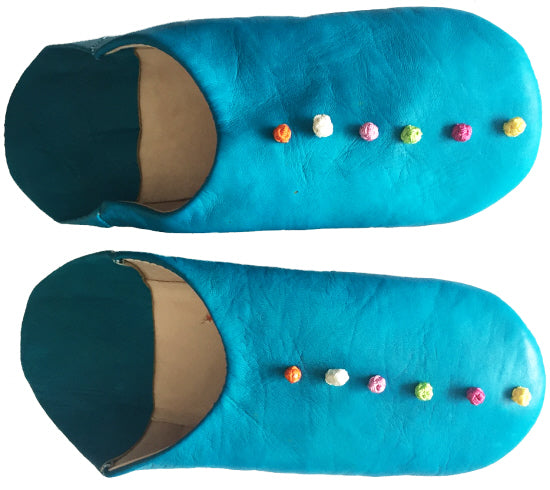 Lambskin slippers