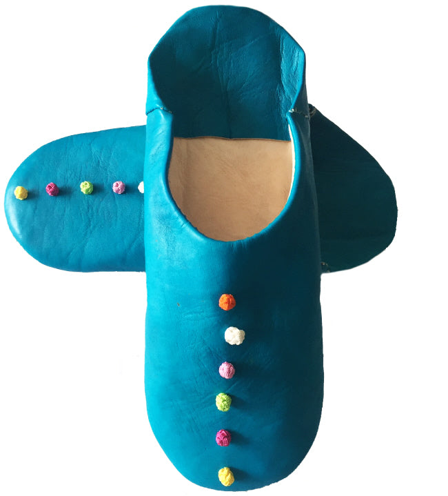 Lambskin slippers