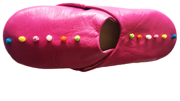 Lambskin slippers