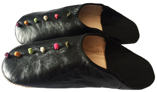 Lambskin slippers