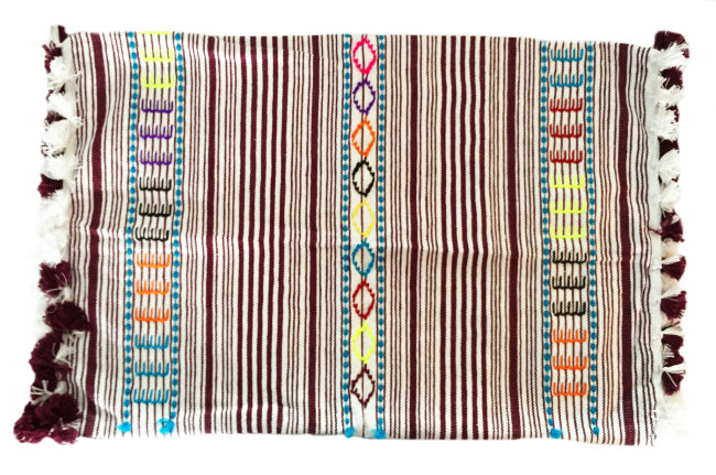 Jebli kussenhoes – handgemaakte Marokkaanse kussenhoes, 50 x 36 cm