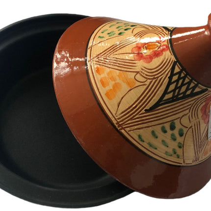 Aardewerk en gegoten aluminium tajine, ook geschikt voor inductie
