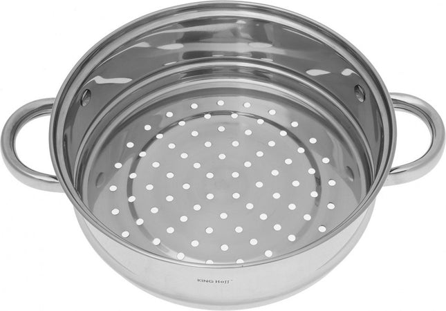 Dampfgareinsatz – Gemüsedämpfer – Fleischdämpfer – Ø24 x 8,5 cm