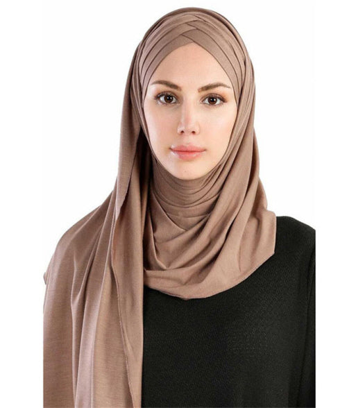Jersey Three-Layer Hijab