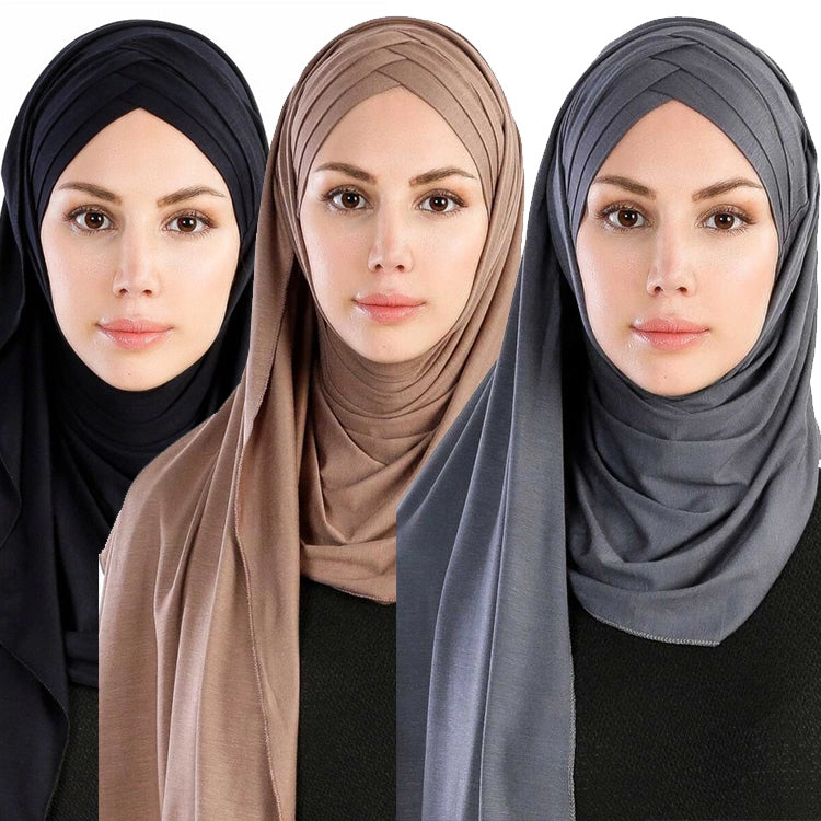 Jersey Three-Layer Hijab