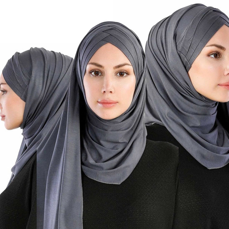 Jersey Three-Layer Hijab
