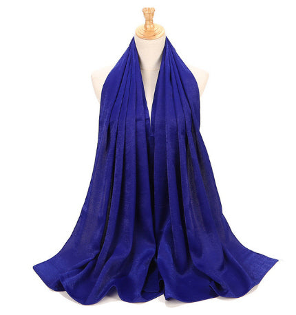 Stretch jersey scarf