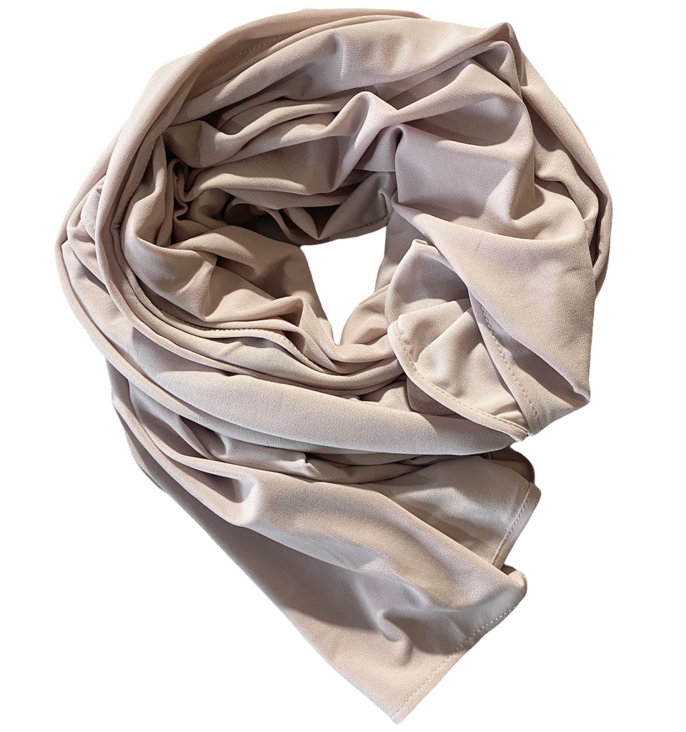 Premium stretch jersey sjaal – hoofddoek die blijft zitten, 180 x 70 cm – foto 3