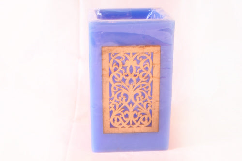 Tea light holder blue