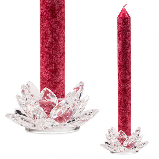 Bougeoir en cristal
