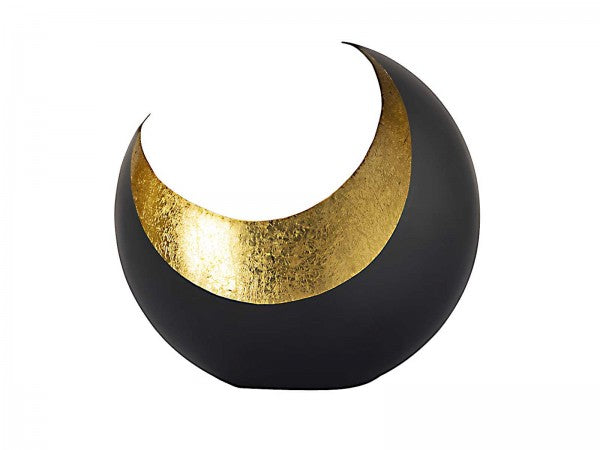 Bougeoir photophore chandelier en forme de croissant de lune